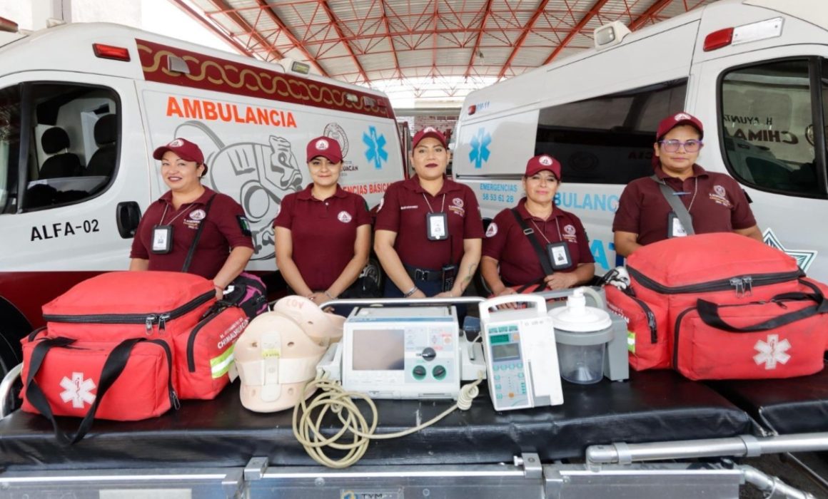 Entregan equipo nuevo a Bomberos y Protección Civil de Chimalhuacán