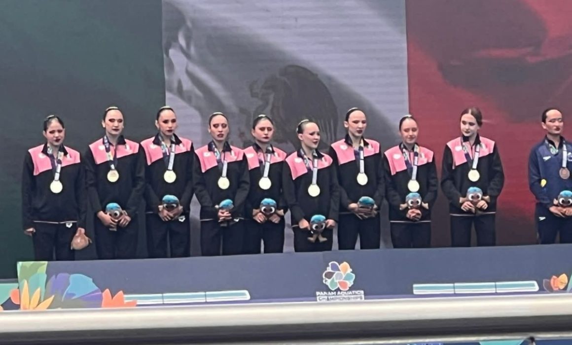 Equipo mexiquense de natación brilla en el Panamericano de Colombia