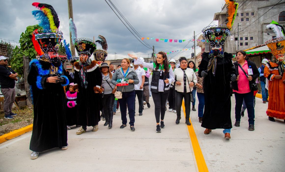 Erika Olea del PVEM impulsa el desarrollo de Tianguistenco con acciones concretas