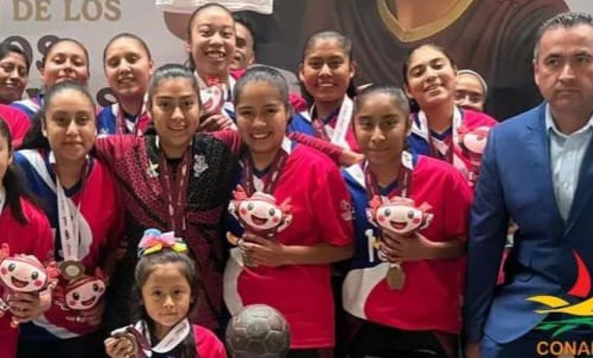 Escuela-hogar de Chalco conquista oro en Handball en Juegos Nacionales Escolares 2025