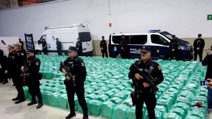 España desmantela red internacional de drogas vinculada a traficantes mexicanos, colombianos y la Camorra italiana