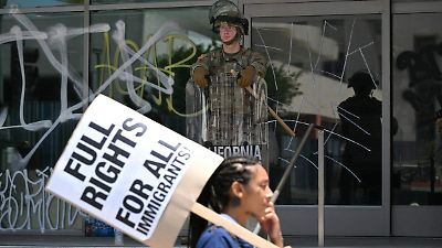 Estados Unidos despliega 700 marines y refuerza la Guardia Nacional en Los Ángeles ante protestas por redadas migratorias