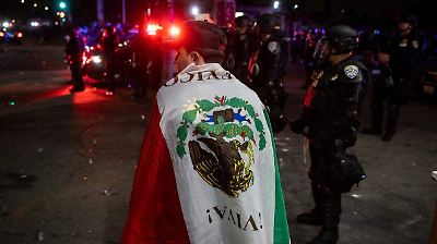 Estados Unidos revela listado de 11 detenidos en operativos en Los Ángeles, incluyendo a un mexicano