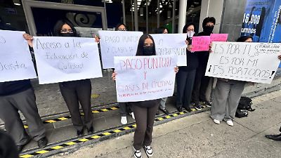 Estudiantes de Universidad en Toluca en paro por pagos a docentes y fallas en su formación