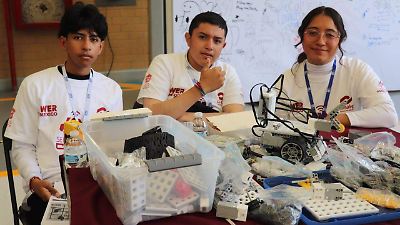 Estudiantes mexiquenses del Conalep buscarán pase al mundial de robótica en torneo nacional