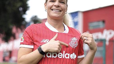 Eugénie Le Sommer, flamante refuerzo internacional para las Diablas Rojas del Toluca en la Liga MX Femenil