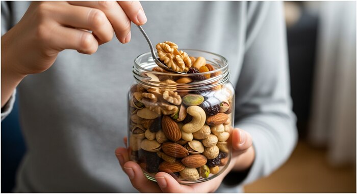 Expertos recomiendan frutos secos para prevenir la pérdida de masa muscular en mayores de 30 años