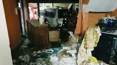 Explosión por acumulación de gas Lp en Tlalnepantla deja dos personas lesionadas y daños materiales