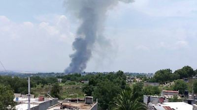 Explosiones en polvorines de La Saucera en Tultepec generan alarma entre vecinos