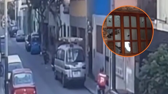 Explosivo oculto en mochila de falso delivery causa explosión en edificio multifamiliar en Barranco