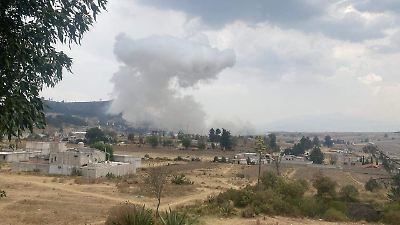 Explota bodega de pirotecnia en San Mateo Tlalchichilpan