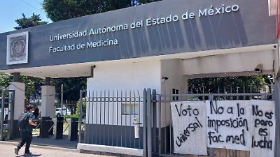 Facultad de Medicina de la UAEMex suspende actividades parciales tras votación estudiantil