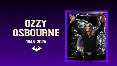 Fallece Ozzy Osbourne, ícono del heavy metal y líder de Black Sabbath, a los 76 años