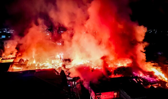 Familia que vendía verduras muere en incendio en San Salvador y deja huérfanos a dos adolescentes