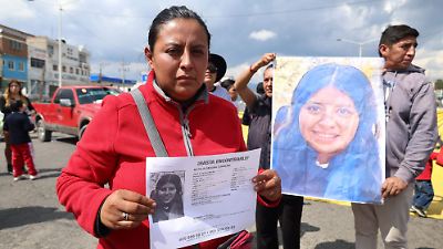 Familia y vecinos bloquean la Toluca-Naucalpan en busca de Natalia, desaparecida hace tres días