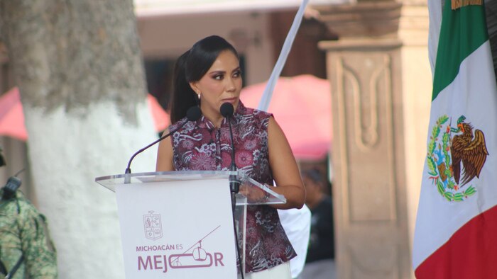 Fanny Arreola, alcaldesa de Apatzingán, minimiza el asesinato de líder agrícola y enfrenta crisis de seguridad