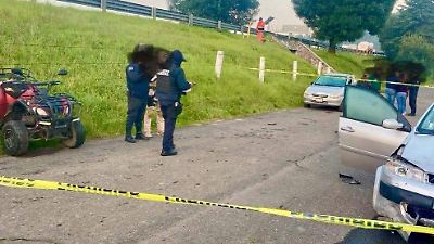 Fatal accidente en Temascalcingo: Mujer pierde la vida tras choque entre cuatrimoto y auto