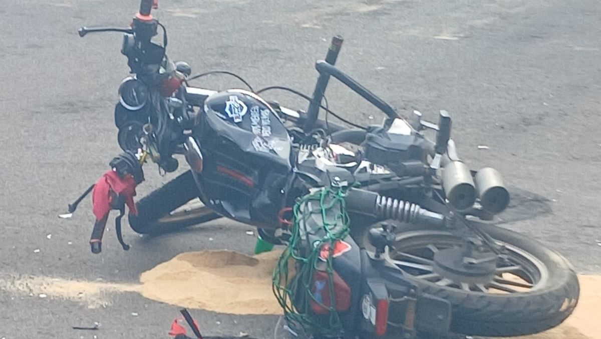 Fatal accidente en Toluca: motociclista muere tras colisión con auto en el centro histórico