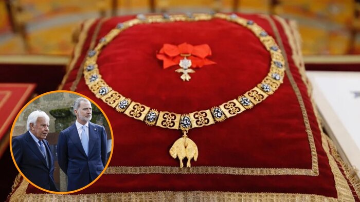 Felipe VI otorga el Toisón de Oro a Felipe González y a los padres de la Constitución en conmemoración del 50 aniversario de la democracia en España