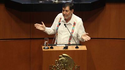 Fernández Noroña solicitará licencia en el Senado para visitar Palestina en solidaridad con el pueblo palestino