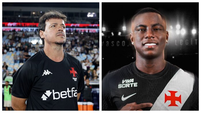 Fernando Diniz respalda a Marino Hinestroza en Vasco da Gama y pide paciencia para su adaptación