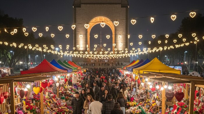 Festival de Flores y Chocolate en CDMX celebra San Valentín 2026 con actividades y aromas en el Monumento a la Revolución