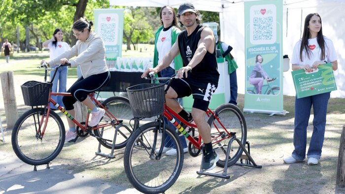 Festival en el Rosedal de Palermo impulsa el uso de la bicicleta para cuidar la salud cardiovascular y el medio ambiente