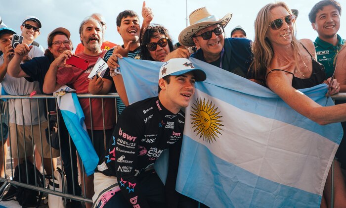 Franco Colapinto anticipa su regreso a Interlagos y la pasión de los argentinos en Brasil
