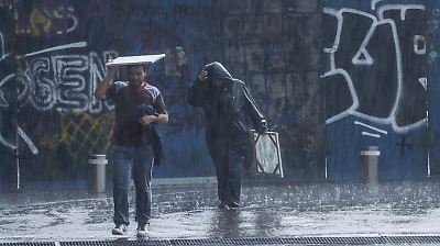 Fuertes lluvias azotan más de 10 estados del país por monzón mexicano hasta el domingo