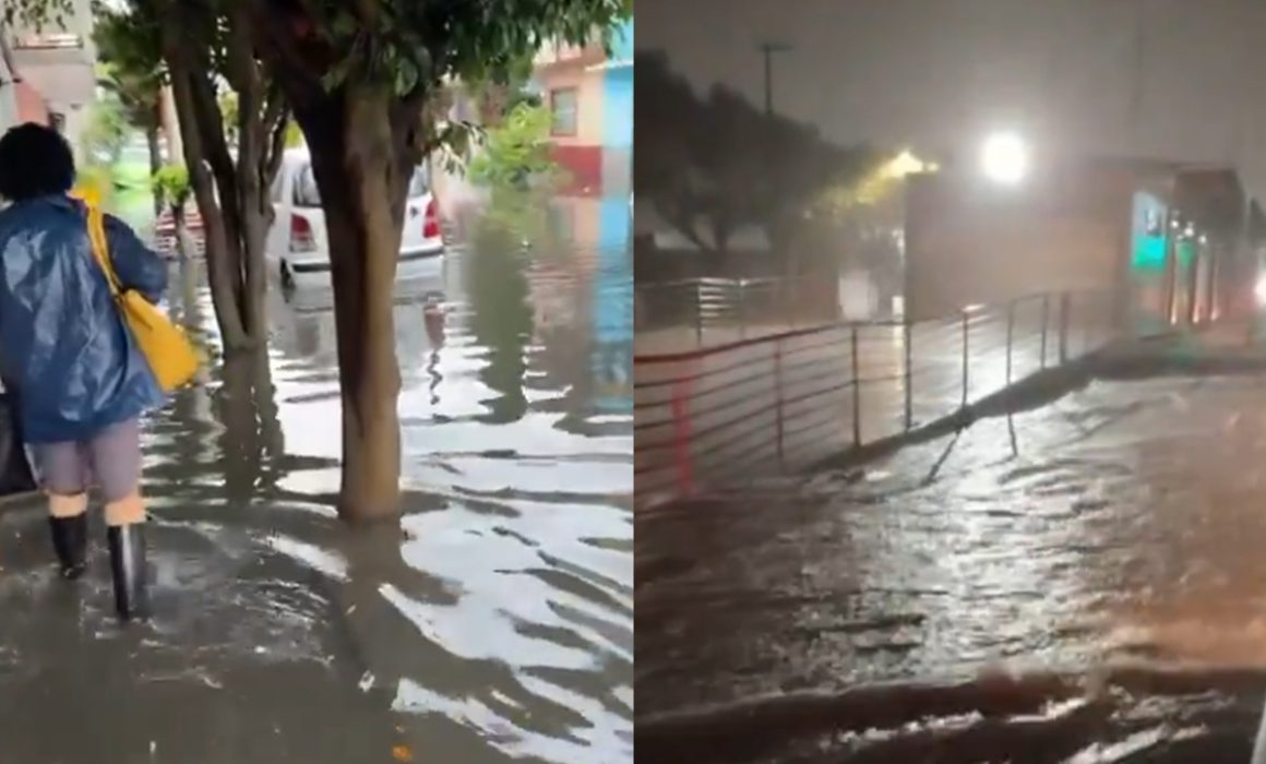 Fuertes lluvias en el Estado de México generan inundaciones y movilizan a autoridades y ciudadanos