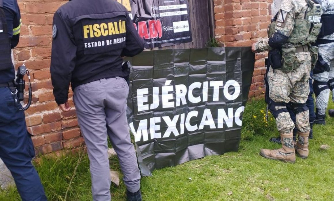 Fuerzas de seguridad recuperan predios despojados en el Valle de Toluca