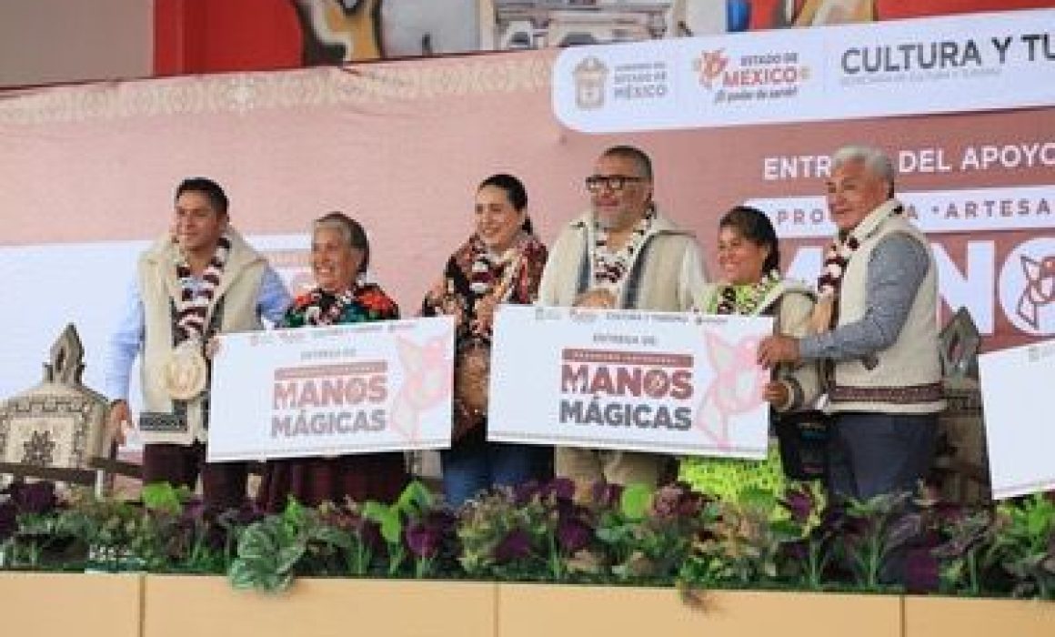 GCM impulsa el arte y desarrollo de las manos mágicas en el Estado de México con más de 6.9 millones de pesos en apoyo