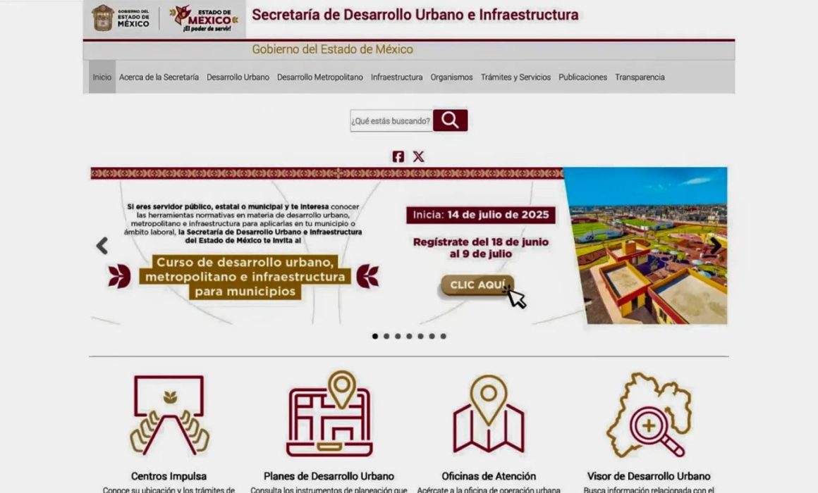 GEM capacita a 900 servidores públicos para fortalecer el desarrollo urbano en el Estado de México