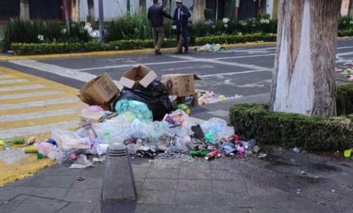 Generó 30 toneladas de basura los festejos del campeón Toluca