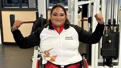 Gloria Zarza se prepara rumbo al Campeonato Mundial de Paratletismo Nueva Delhi 2025