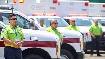 Gobernadora dio banderazo de salida a 10 ambulancias bariátricas y neonatales