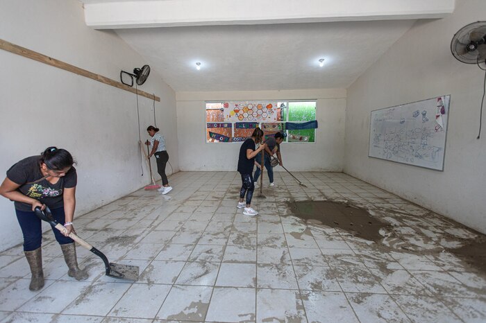 Gobierno de México asegura reparación de infraestructura educativa tras lluvias y mantiene respaldo a las comunidades escolares