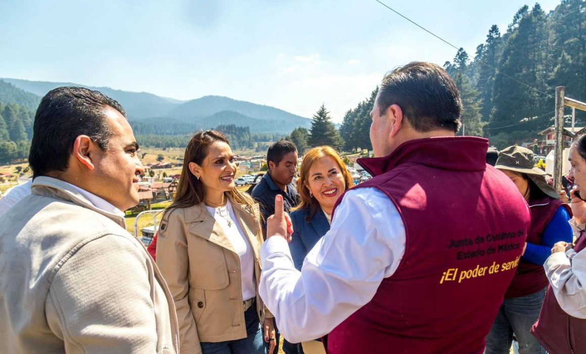 Gobierno de Tianguistenco respalda la reconstrucción de la carretera 202 para mejorar la conectividad en el Valle de Toluca
