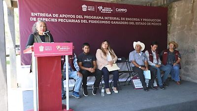Gobierno del Edomex apoya a agricultores afectados por lluvias en municipios del estado