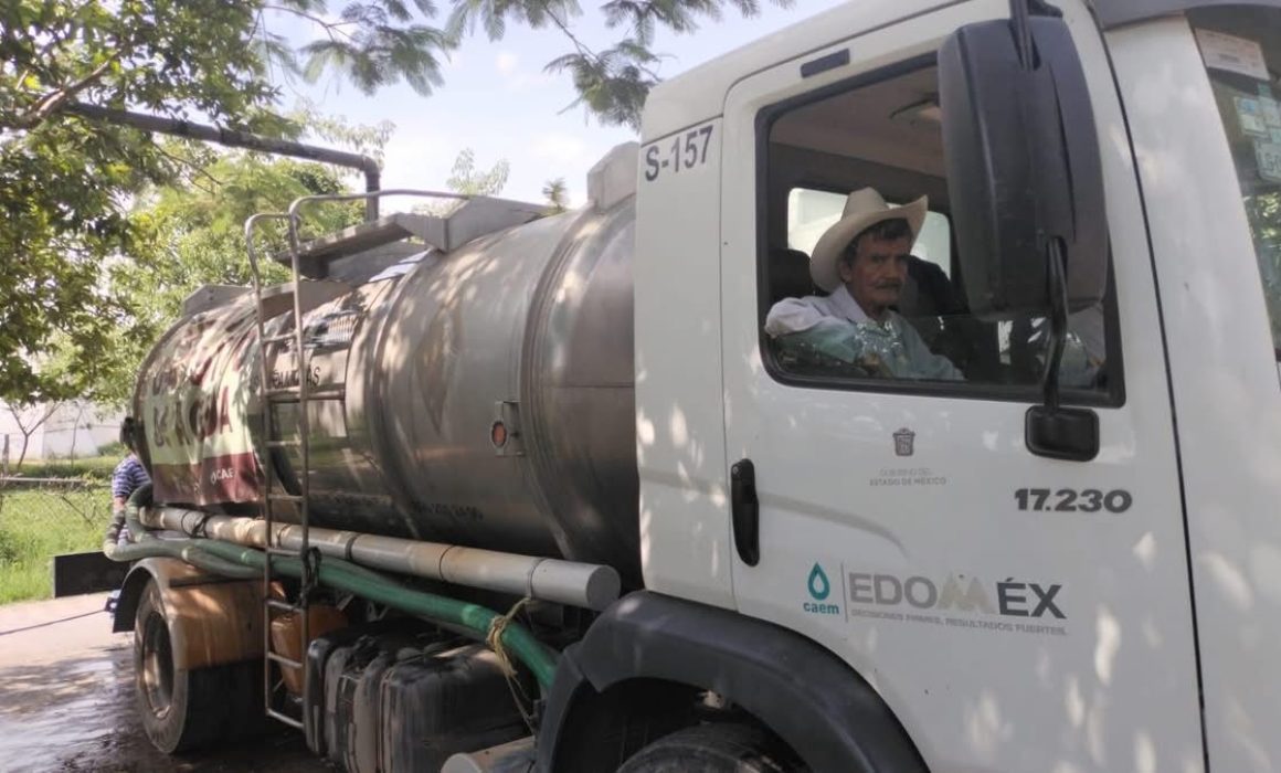 Gobierno del Edomex implementa acciones urgentes para garantizar agua en Luvianos