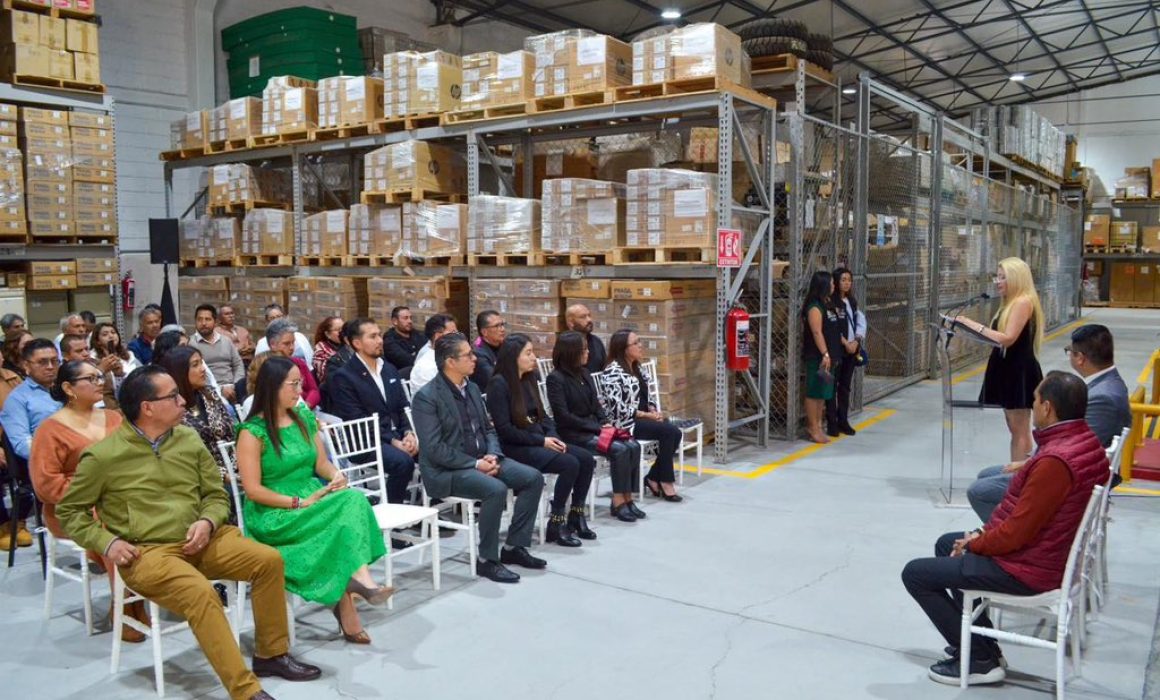 Gobierno del Estado de México inaugura moderna cámara fría para garantizar la conservación de 400 mil vacunas