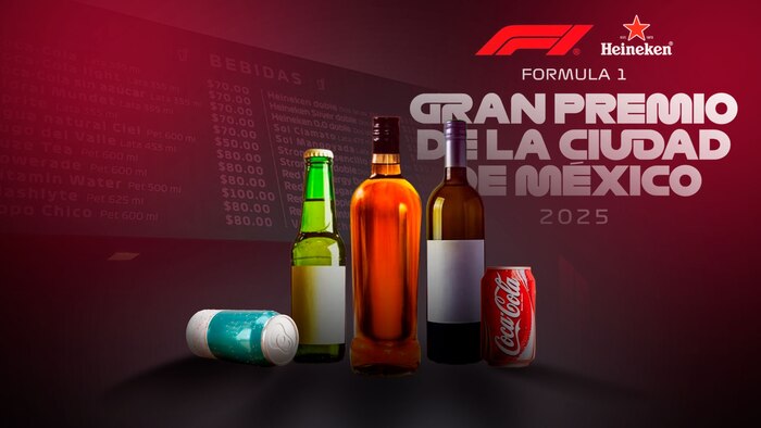 Gran Premio de México 2025 de la F1: precios estimados de bebidas y expectativas para la carrera
