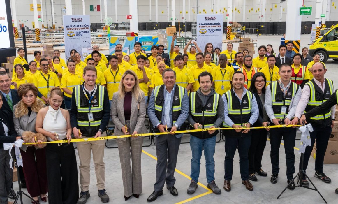 ¡Gran inversión logística en Toluca! Mercado Libre abre su centro más grande de México y revolucionará la economía local