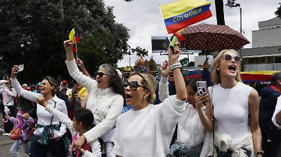 Gran movilización en Bogotá y otras ciudades de Colombia en respaldo a Miguel Uribe Turbay tras atentado
