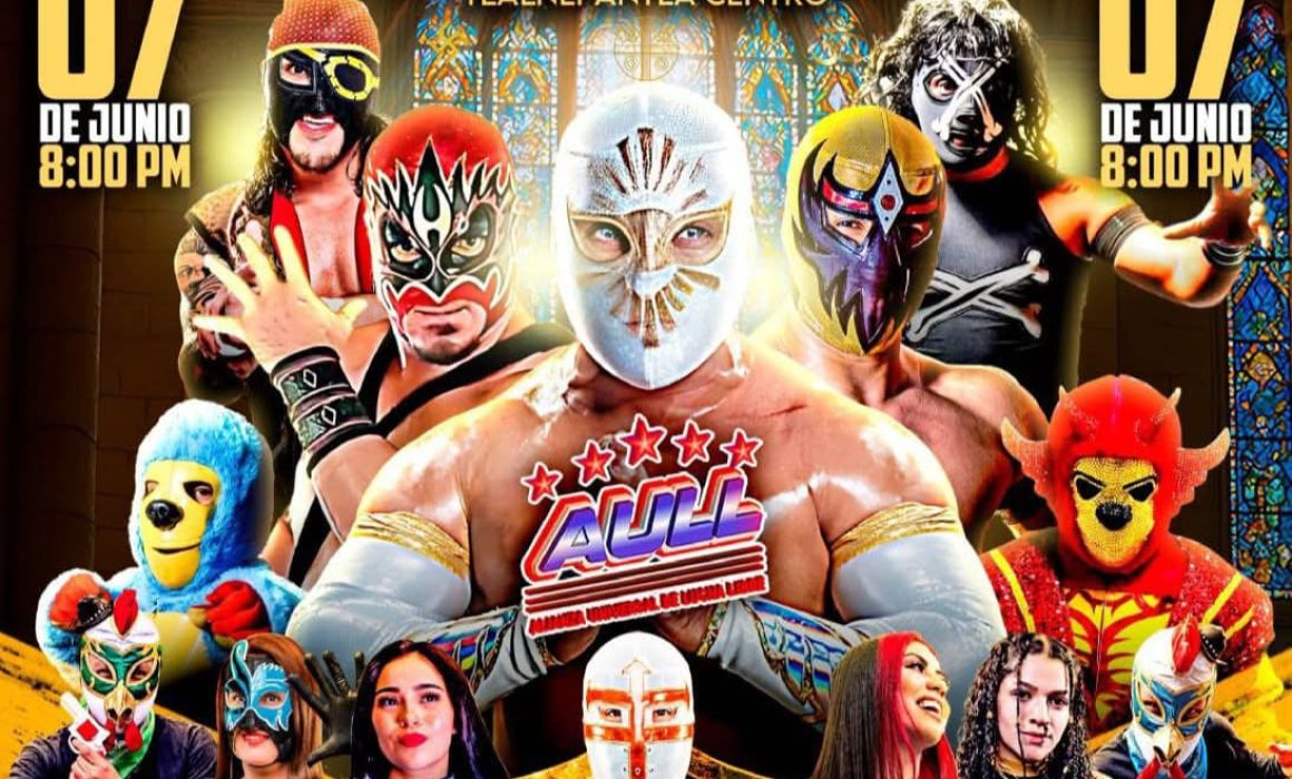 Grandes leyendas y estrellas de lucha libre en Tlalnepantla este 7 de junio