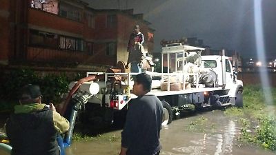 Grupo Tláloc responde a emergencias por lluvias en Ecatepec, Nezahualcóyotl, La Paz y Lerma