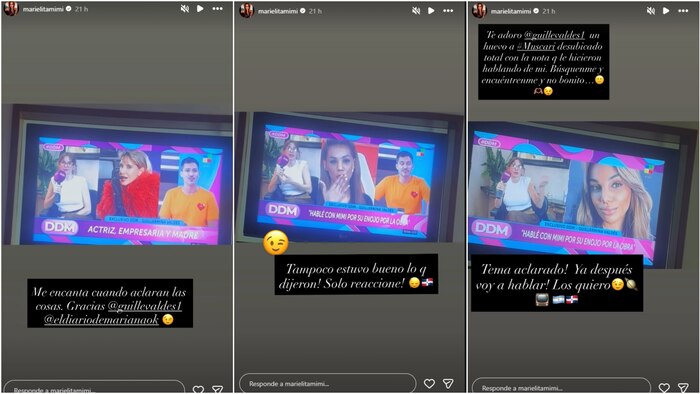 Guillermina Valdés revela que llamó a Mimi Alvarado tras polémica en estreno de obra de Muscari