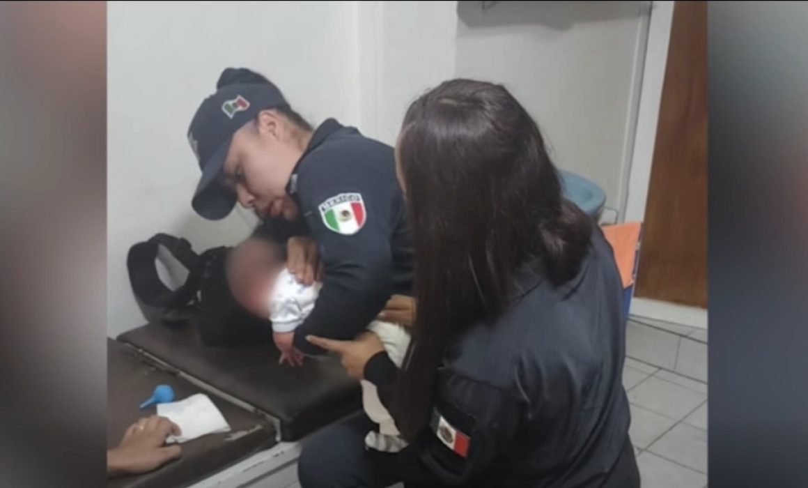 Héroes de Ecatepec salvan la vida a un bebé asfixiado en un consultorio