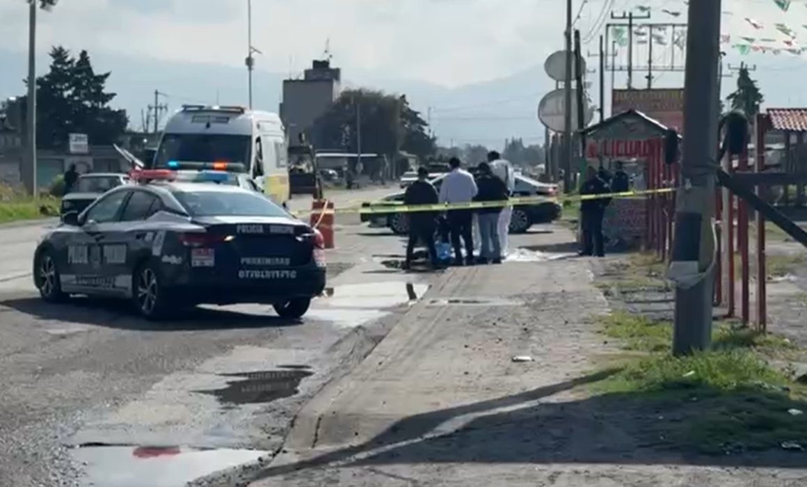Hallan muerto a balazos a hombre en Otzolotepec; le dispararon tres veces en la Avenida El Canal