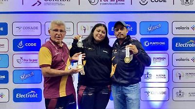 Halteristas mexiquenses conquistaron cinco oros en la Olimpiada Nacional y mantienen alto el nombre del Edomex